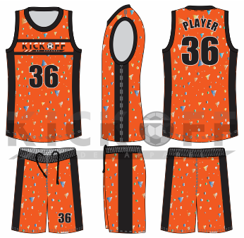 Texas Sublimated Basketball Uniforms