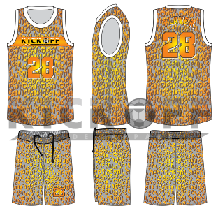 Texas Sublimated Basketball Uniforms