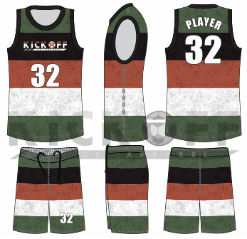 California Sublimated Basketball Uniforms